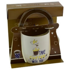 Cana realizata din ceramica in cutie - Design coffee - Diverse modele