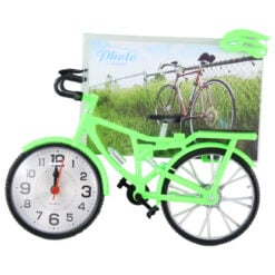 Ceas de masa cu rama foto Bicicleta din plastic 21?17 CM