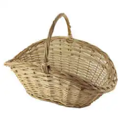Cos pentru lemne de foc din rachita 46x32 CM
