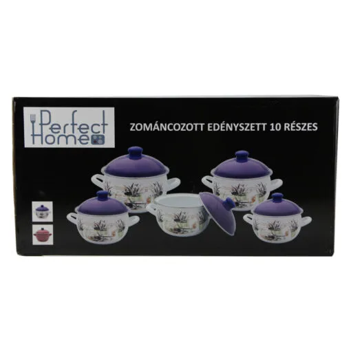 Set oale emailate 10 piese Lavanda