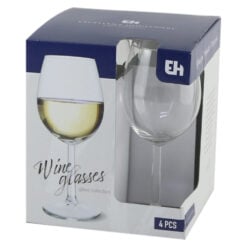 Set 4 pahare vin alb 430 ml