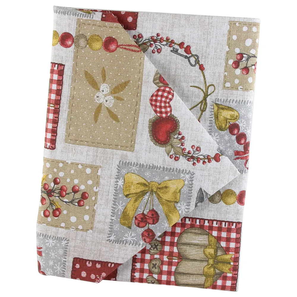 Fata de masa Craciun din bumbac 45x150 CM Fata de masa Craciun din bumbac 45x150 CM