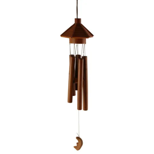 Clopotel de vant realizat din bambus 12x62 CM