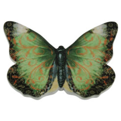 Magnet frigider Fluture din ceramica 8x5 CM - Butterfly