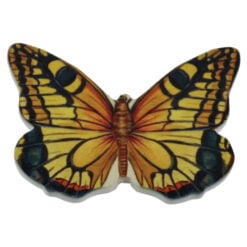 Magnet frigider Fluture din ceramica 8x5 CM - Butterfly
