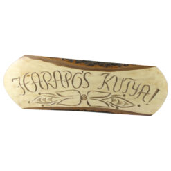 Tablou sculptat din lemn "Harapos Kutya" 54x18 CM