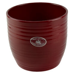 Ghiveci din ceramica Bergamo Bordo 14x13 CM
