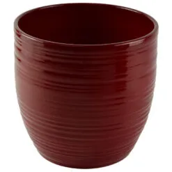 Ghiveci din ceramica Bergamo -Bordo 16x16 CM