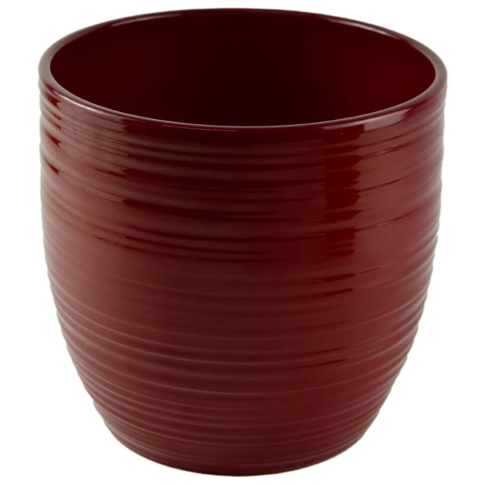 Ghiveci din ceramica Bergamo -Bordo 16x16 CM Ghiveci din ceramica Bergamo -Bordo 16x16 CM