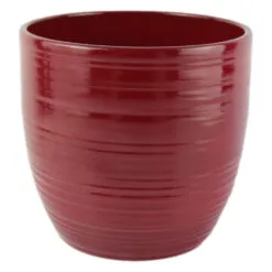 Ghiveci din ceramica Bergamo -Bordo 16x16 CM