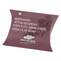 Sapun handmade cu argila roz - 70 gr