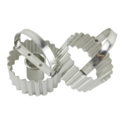 Set 2 forme cutter biscuiti linzer din inox