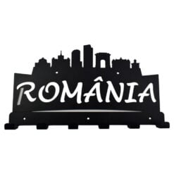 Suport pentru chei din metal Romania 42x22 CM