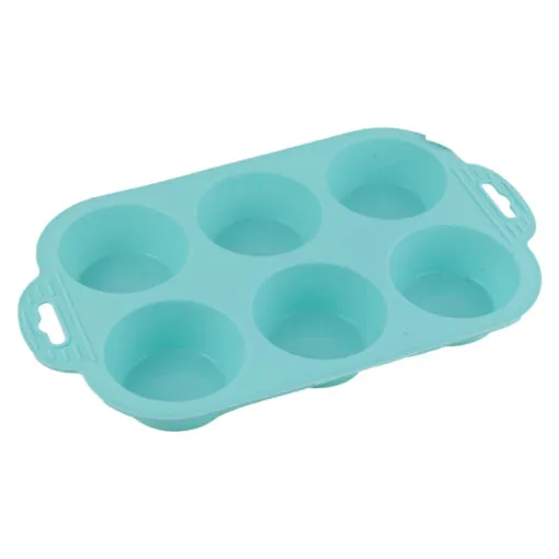 Forma de copt din silicon 6 briose