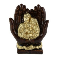 Placheta din ipsos cu Sfanta Familie 15CM