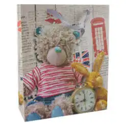 Punga cadou din hartie 26x32 CM - Teddy Bear