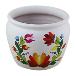 Ghiveci din ceramica pictat manual 15x13 CM