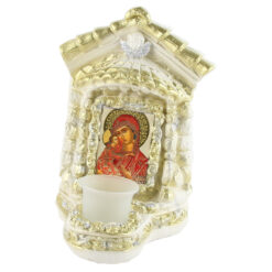 Candela din ipsos Sfanta Maria 15x24 CM