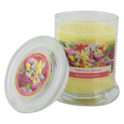 Lumanare parfumata in borcan de sticla Berries Ice Cream/Tropical Salad