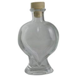 Sticla decorativa in forma de inima 200 ml