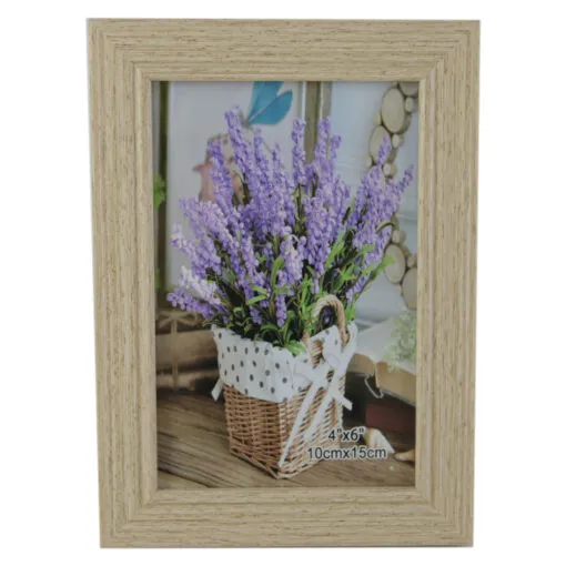 Rama foto din plastic - Dim.poza 10x15 cm - Lavanda