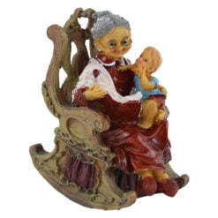 Figurina batrani din rasina 10 CM
