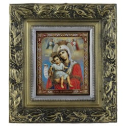 Plachet ipsos Maria cu pruncul 14x17 CM