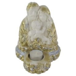 Candela din ipsos Sfanta Familie 14x17 CM