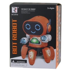 Bot Robot Pioneer interactiv cu muzica si lumini