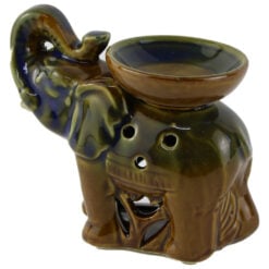 Candela aromaterapie din ceramica Elefant 13 CM