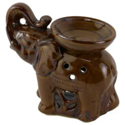 Candela aromaterapie din ceramica Elefant 13 CM