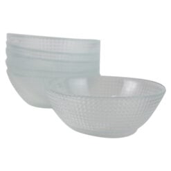 Set 6 boluri din sticla Oriental