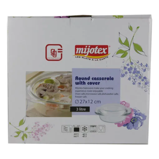 Vas termorezistent cu capac Yena Mijotex 3 L