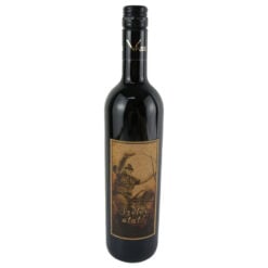 Vin rosu 750 ml "Szeles utat!" cu eticheta din pluta