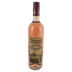 Vin rose 0.75 ml cu eticheta din pluta "Teged nem lehet elfelejteni... Boldog nevnapot"