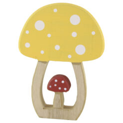 Decor toamna Ciuperca din lemn 15 CM