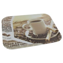 Tava pentru servire din plastic Coffee 38x29 CM