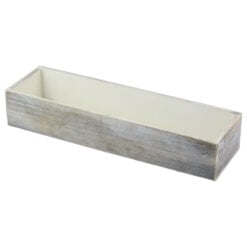 Cutie lemn pentru aranjamente decorative 35x10x6 CM