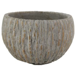 Ghiveci rotund din piatra Cocus 19x12 CM