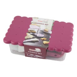 Set pentru prajituri in cutie din plastic 24x16 CM