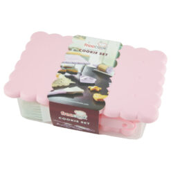 Set pentru prajituri in cutie din plastic 24x16 CM