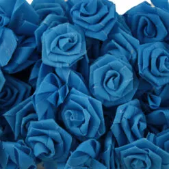 Set trandafiri din material textil 250 gr - Culori variate