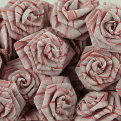 Set trandafiri din material textil 250 gr - Culori variate