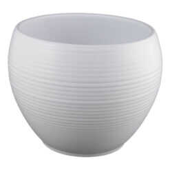 Ghiveci din ceramica Manacor Alb 19x16 CM