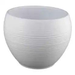 Ghiveci din ceramica Manacor Alb 19x16 CM