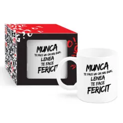 Cana ceramica 300 ml "Munca te face un..."