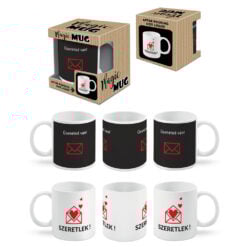 Cana termosensibila 300 ml "Uzeneted van" - Magic Mug