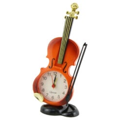 Ceas de masa din plastic Vioara 20 CM