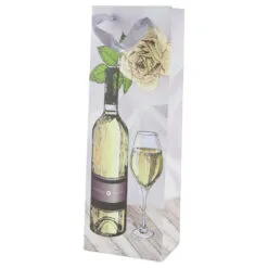 Punga cadou pentru bauturi 12?36 CM - Wine Graphic