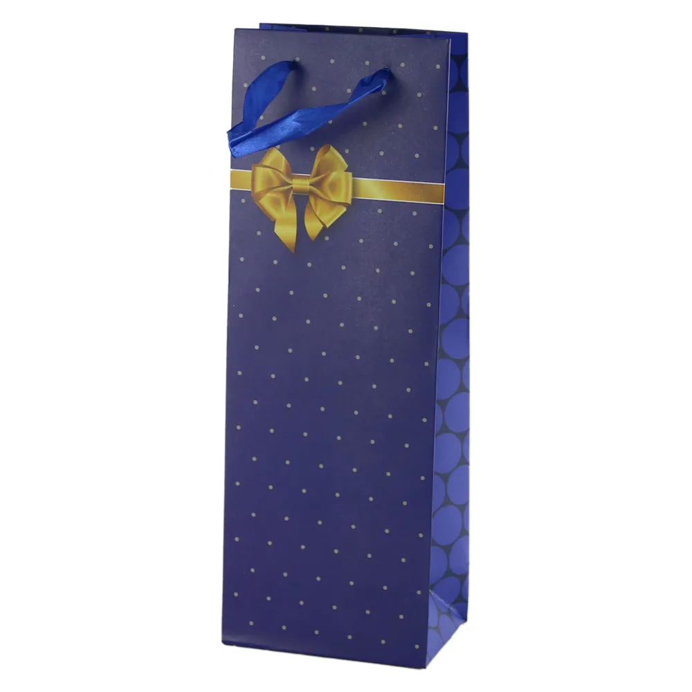 Punga cadou pentru bauturi 12x36 CM - Design Fundita Punga cadou pentru bauturi 12x36 CM - Design Fundita